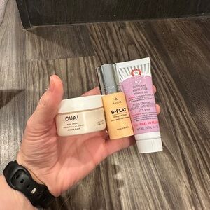 OUAI Body Crème, Maélys B Flat Firming Cream and KP Smoothing Body Lotion